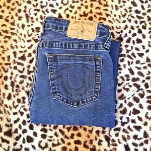 True Religion Slim Straight Girl's Designer Jeans
